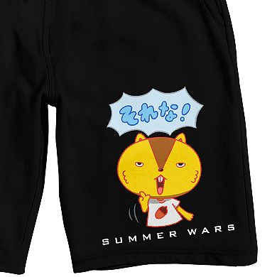 Men's Summer Wars Kari Kenji Pajama Shorts