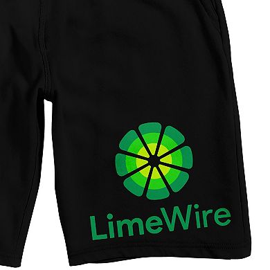 Men's LimeWire Logo Art Pajama Shorts