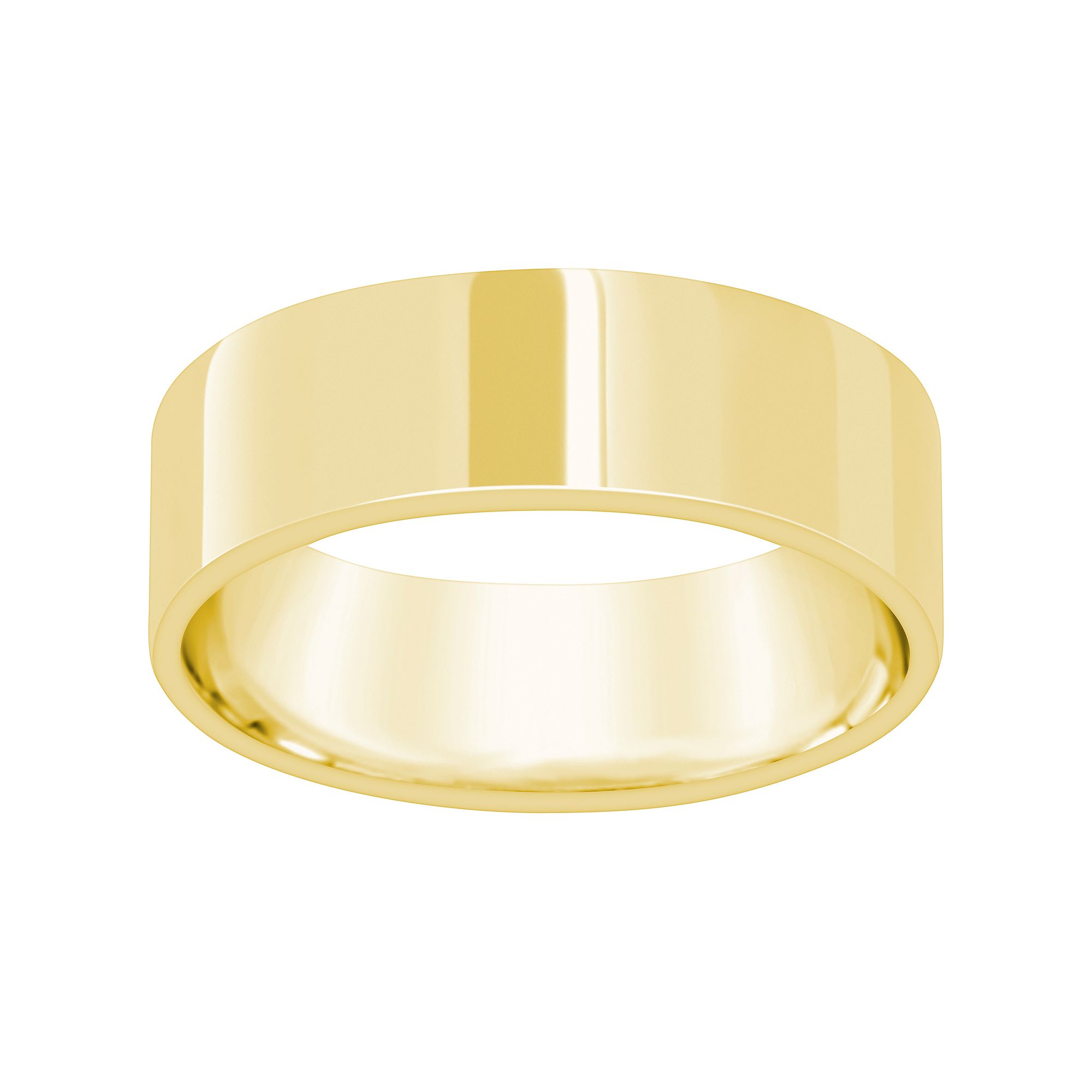 Alyson Layne 18k Gold Flat Wedding Band, Womens, Size: 4