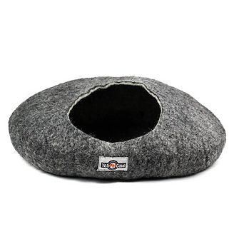 Yeti Pet Cave Pet Bed For Cats And Small Dogs, 100% New Zealand Wool