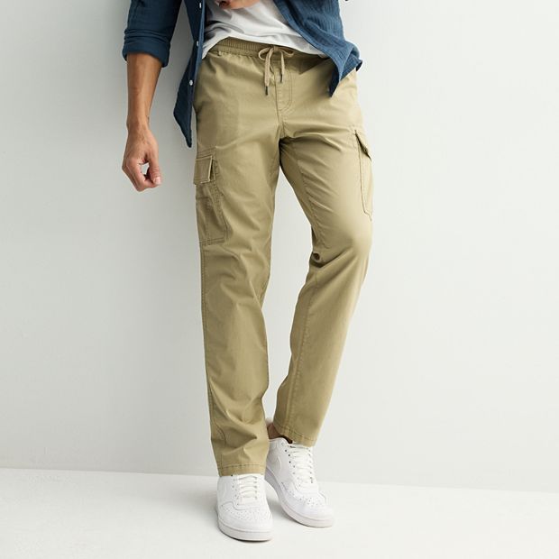 Men s Sonoma Goods For Life Pull on Cargo Pants