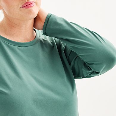 Plus Size Tek Gear® Essential Soft Long Sleeve Tee