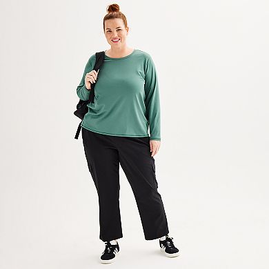 Plus Size Tek Gear® Essential Soft Long Sleeve Tee