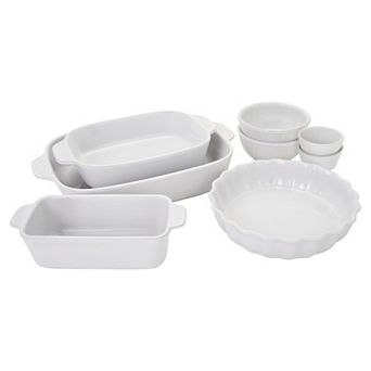 Henckels Ceramics 8 pc Mixed Bakeware & Serving Set