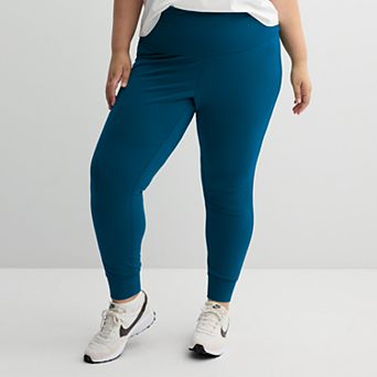 Plus Size Tek Gear® Essential Soft Foldover Jogger Pants