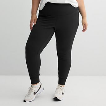 Plus Size Tek Gear® Essential Soft Foldover Jogger Pants