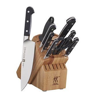 ZWILLING Pro 10 pc Knife Block Set - Natural