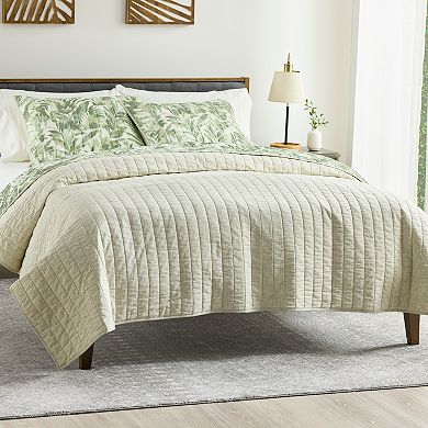 Sonoma Goods For Life Printed Palm Quilt or Shams