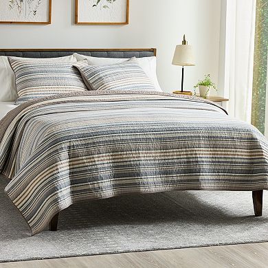 Sonoma Goods For Life Woven Stripe Quilt or Sham