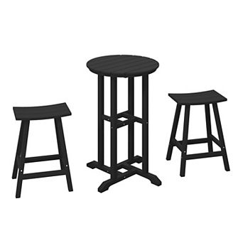 Westintrends 3 pc Outdoor/patio Counter Bistro Set