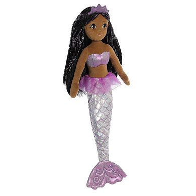 Aurora Large Purple Sea Sparkles 18" Sophia Enchanting Stuffed Animal