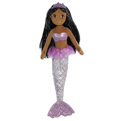 Aurora Large Purple Sea Sparkles 18" Sophia Enchanting Stuffed Animal