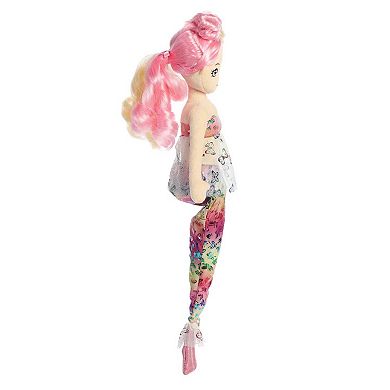 Aurora Large Pink Sea Sparkles Flutter Fashion Sparkles 18" Dulcinea Enchanting Stuffed Doll