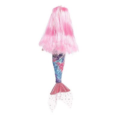 Aurora Large Pink Sea Sparkles Cheekys 18" Star Enchanting Stuffed Doll