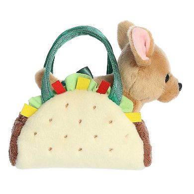 Aurora Small Brown Fancy Pals 7" Taco Fashionable Stuffed Animal