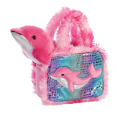 Aurora Small Multicolor Fancy Pals 7" Dolphin Fashionable Stuffed Animal