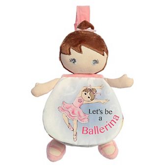 Ebba Small Multicolor Story Pals 9" Let's Be A Ballerina Educational Baby Stuffed Animal