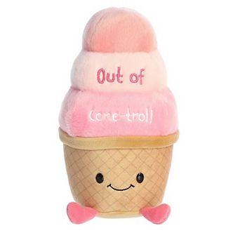 Aurora Small Pink Just Sayin' 9" Out Of Cone-trol Witty Stuffed Animal