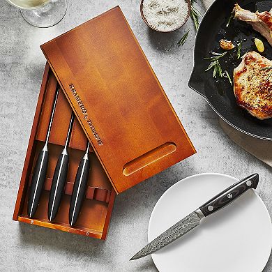 Kramer By Zwilling Euroline Damascus Collection 4-pc Steak Set
