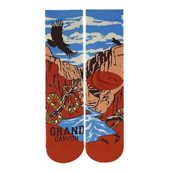 Mens Crew Socks - Grand Canyon Views