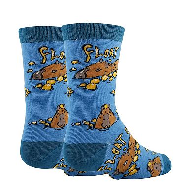 Kid's Crew Socks - Be Capy Kids Crew Socks