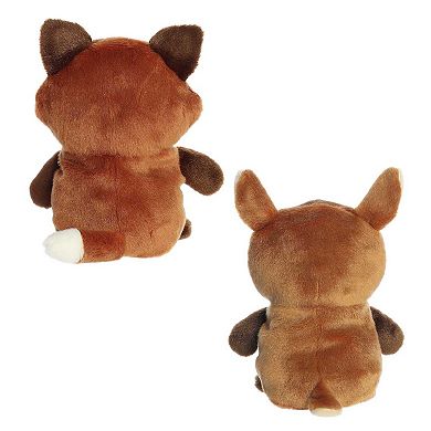 Aurora Small Orange Eco Nation Reversible Eco Pairs 6.5" Fawn And Fox ...