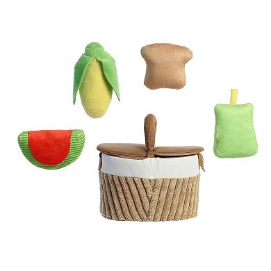 Ebba Small Multicolor Baby Talk 6" My First Picnic Engaging Baby Stuffed Animal