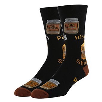 Mens Crew Socks - Moonshine