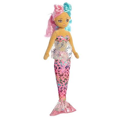 Aurora Large Pink Sea Sparkles Flutter Fashion Sparkles 18" Malala Enchanting Stuffed Doll