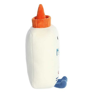 Aurora Medium White Just Sayin' 11" Me + U Like Glue Witty Stuffed Animal