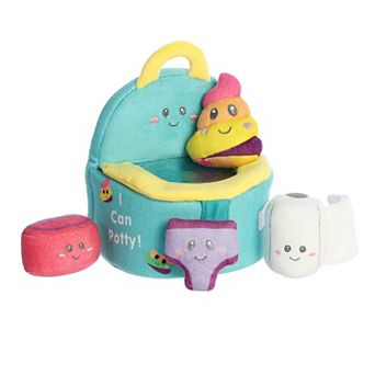Ebba Small Multicolor Baby Talk 7" My First Potty Engaging Baby Stuffed Animal