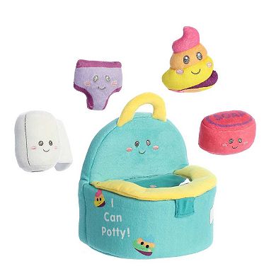 Ebba Small Multicolor Baby Talk 7" My First Potty Engaging Baby Stuffed ...