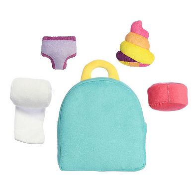 Ebba Small Multicolor Baby Talk 7" My First Potty Engaging Baby Stuffed Animal