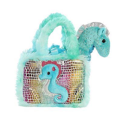 Aurora Small Multicolor Fancy Pals 7" Seahorse Fashionable Stuffed Animal