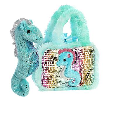 Aurora Small Multicolor Fancy Pals 7" Seahorse Fashionable Stuffed Animal