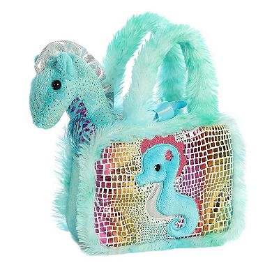 Aurora Small Multicolor Fancy Pals 7" Seahorse Fashionable Stuffed Animal