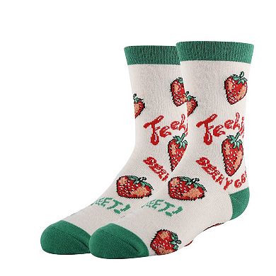 Kid's Crew Socks - Berry Good Socks