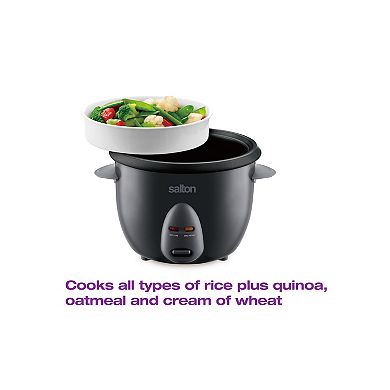 Salton Automatic Rice Cooker & Steamer - 10 Cup