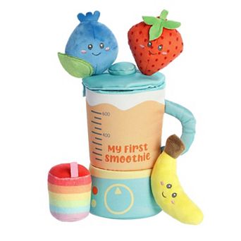 Ebba Small Multicolor Baby Talk 8" My First Smoothie Engaging Baby Stuffed Animal