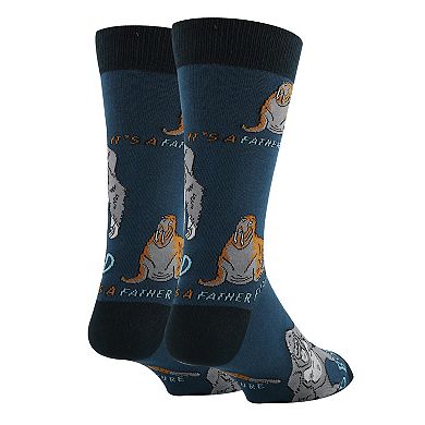 Mens Crew Socks - Dad Bod