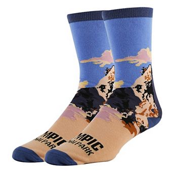 Mens Crew Socks - Olympic