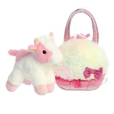 Aurora Small Pink Fancy Pals 6" Sweets Rainbow Pink Fashionable Stuffed ...