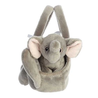 Aurora Small Grey Eco Nation 8" Baby Elephant Eco-friendly Stuffed Animal
