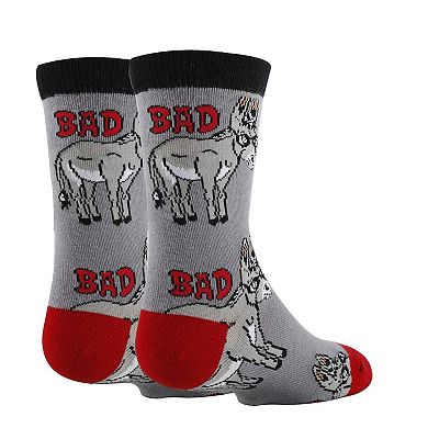 Kid's Crew Socks - Bad Donkey Socks