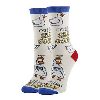 Women's Crew Socks - Silly Goose