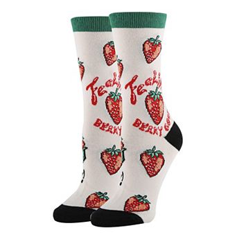 Women's Crew Socks - Berry Good