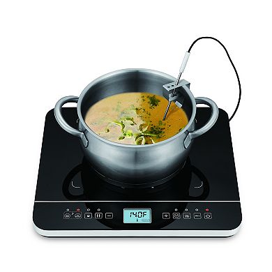 Salton Induction Cooktop With Temperature Probe