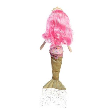 Aurora Large Pink Sea Sparkles Sprinkle Sparkles 18" Strawberry Enchanting Stuffed Doll