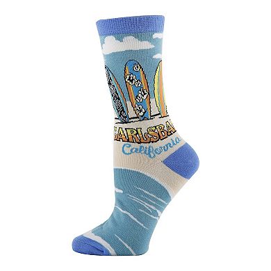 Women's Crew Socks - Calrsbad
