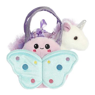 Aurora Small White Fancy Pals 7" Lil Butterfly Fashionable Stuffed Animal